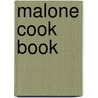 Malone Cook Book door First Congregat