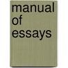 Manual of Essays by Manual