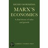 Marx's Economics door Michio Morishima