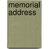 Memorial Address