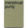 Menstrual Purity door Charlotte Elisheva Fonrobert