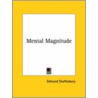 Mental Magnitude by Edmund Shaftesbury
