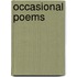 Occasional Poems