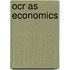Ocr As Economics