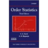 Order Statistics by Herbert A. David