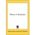 Phroso A Romance