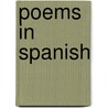 Poems in Spanish by Paul Hoover