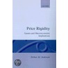 Price Rigidity C by James Anderson