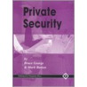 Private Security by Mark Button