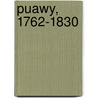 Puawy, 1762-1830 door Ludwik D?bicki