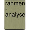 Rahmen - Analyse by Erving Goffman