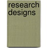 Research Designs door Paul E. Spector