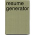 Resume Generator