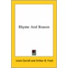 Rhyme And Reason door Lewis Carroll