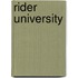 Rider University