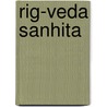 Rig-Veda Sanhita door Anonymous Anonymous
