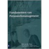 Fundamenten van Personeelsmanagement door Rob van den Berg