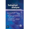 Satzgliedanalyse door Renate Musan