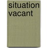 Situation Vacant door Alan Barnes