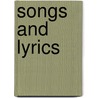 Songs And Lyrics door Heine Heinrich