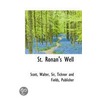 St. Ronan's Well door Scott Walter Sir