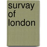 Survay of London door John Stow