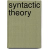 Syntactic Theory by Thomas Wasow