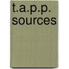 T.A.P.P. Sources door Elizabeth I. Lopez