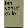 Ten Years' Exile by Staël