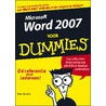 Word 2007 voor Dummies by D. Gookin