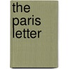 The Paris Letter door Jon Robin Baitz