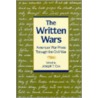 The Written Wars door Joseph T. Cox