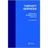 Therapy Services by John Ovretveit