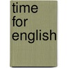 Time For English door K. Harper
