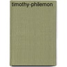 Timothy-Philemon by Knofel Staton