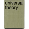 Universal Theory door Mohsen Kermanshahi