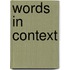 Words in Context