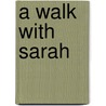A Walk With Sarah by Patricia Rogers Bisgrove