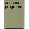 Aachener Programm door Susanne Grosse