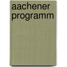 Aachener Programm by Susanne Grosse