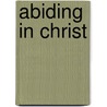 Abiding in Christ door J.I. Packer
