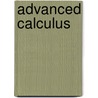 Advanced Calculus door Edward Walsh