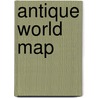 Antique World Map door Onbekend