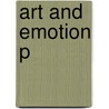 Art And Emotion P door Derek Matravers