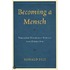 Becoming A Mensch