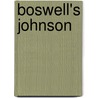 Boswell's Johnson door Professor James Boswell