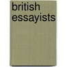 British Essayists door Onbekend