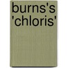 Burns's 'Chloris' door James Adams