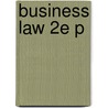 Business Law 2e P door Peter Kay