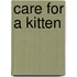 Care for a Kitten